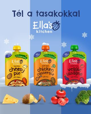 🥶❄️ Ízekkel teli tél az Ella's Kitchennel! ❄️🥕 A téli hónapok a családi tűzhely melegét hozzák el, és az Ella's Kitchen...