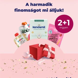 Ajándékokat osztunk! Vásároljon 2 darabot, és a 3. darabot INGYEN kapja tőlünk!🎁 A Kendamil, Good Gout, Salvest Põnn és...